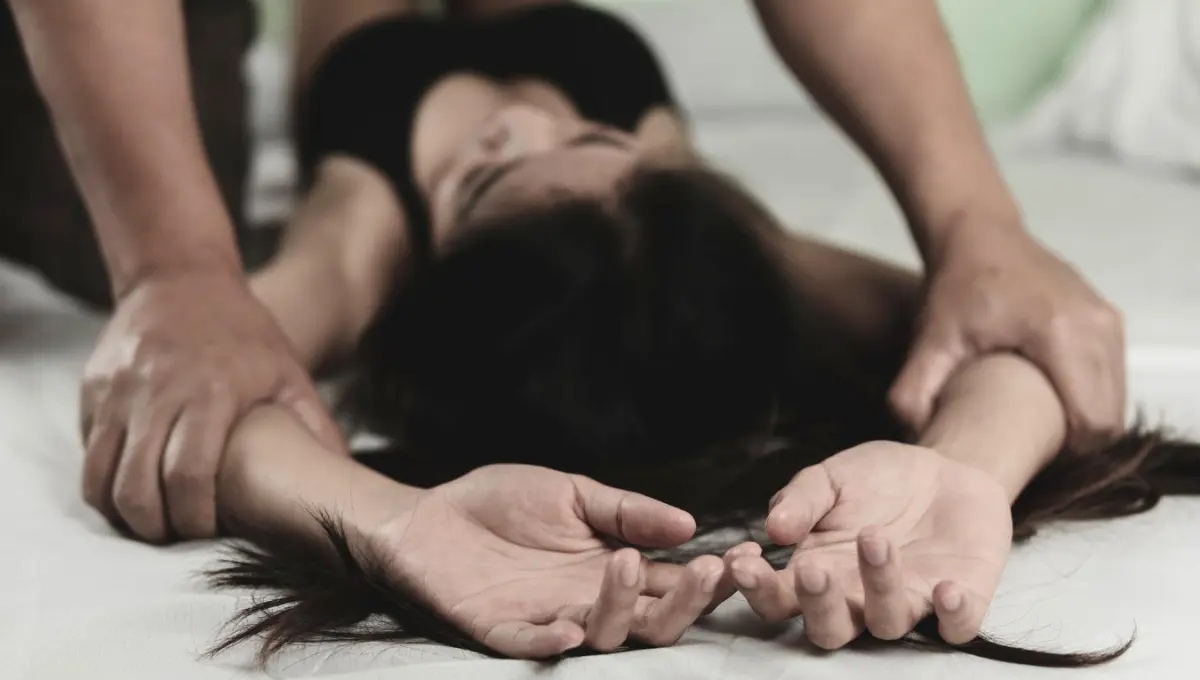 Wieczorna intymna atmosfera sprzyjająca bliskości